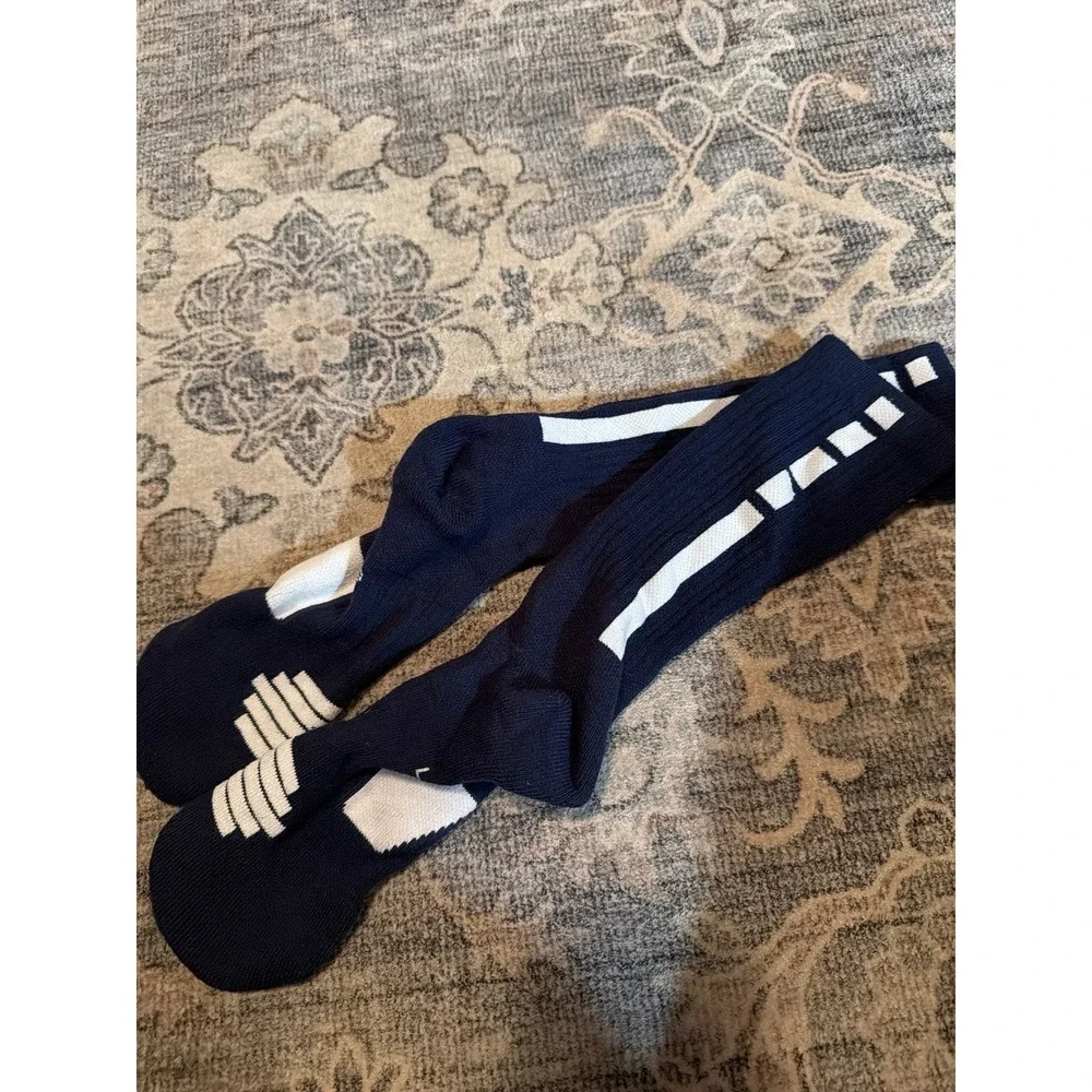 Nike Men's Elite Crew Socks Navy Blue